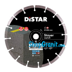 Круг алмазный отрезной Distar 1A1RSS/C3 230x2,6/1,8x10x22,23-16-HIT STAYER
