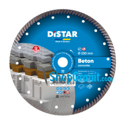 Круг алмазный отрезной Distar Turbo 230x2,6x9x22,23 Beton