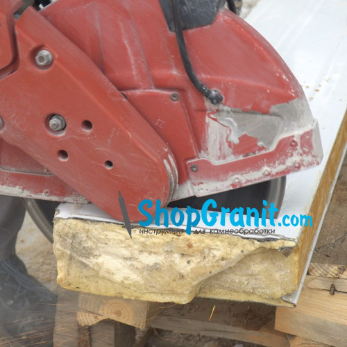 Круг алмазний вiдрiзний Baumesser 1A1RSS V 350x3,5/2,5x6x25,4 Pro Rex -910320547024- Цегла, Сталь, Бетон неармований, Метал, дерево, пластик