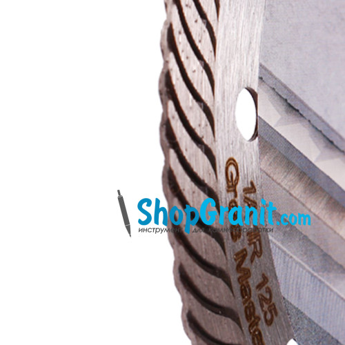 Круг алмазный отрезной Distar 1A1R 125x1,4/1,0x10x22,23 Gres Master -11115160010- Керамогранит,