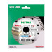 Круг алмазный отрезной Distar 1A1R 125x1,4/1,0x10x22,23 Gres Master -11115160010- Керамогранит,