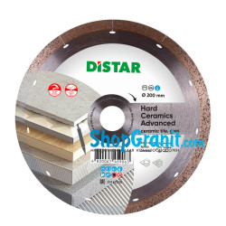 Круг алмазний вiдрiзний Distar 1A1R 200x1,3x10x25,4 Hard ceramics Advanced