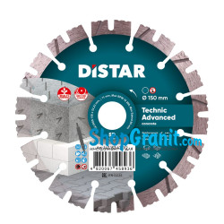 Круг алмазный отрезной Distar 1A1RSS/C3 150x2,3/1,5x11x22,23-12-HIT Technic Advanced