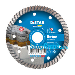Круг алмазный отрезной Distar Turbo 125x2,2x8x22,23 Beton