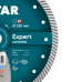 Круг алмазный отрезной Distar Turbo 230x2,6x12x22,23 Expert -10215026011- Кирпич твердый, огнеупорные материалы,