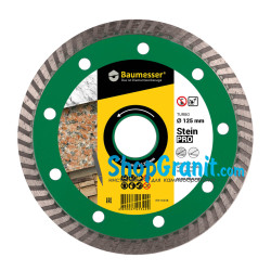 Круг алмазний вiдрiзний Turbo 125x2,2x8x22,23 Baumesser Stein PRO