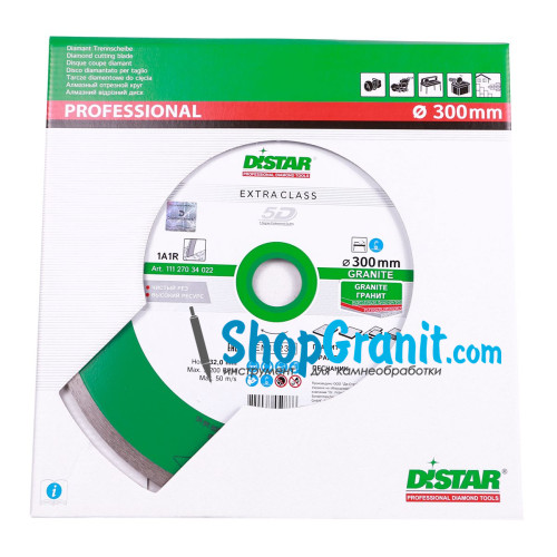 Круг алмазний вiдрiзний Distar 1A1R 300x2x10x32 Granite -11127034022- Граніт, Мармур