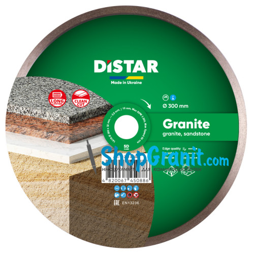 Круг алмазний вiдрiзний Distar 1A1R 300x2x10x32 Granite -11127034022- Граніт, Мармур