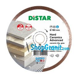 Круг алмазный отрезной Distar 1A1R 180x1,4/1,0x8,5x25,4 Hard ceramics Advanced