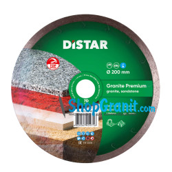 Круг алмазний вiдрiзний Distar 1A1R 200x1,8x10x25,4 Granite Premium
