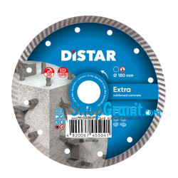 Круг алмазний вiдрiзний Distar Turbo 180x2,4x9x22,23 Extra