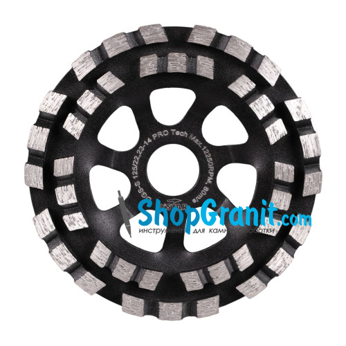 Фреза алмазна Distar DGS-S 125/22,23-14 PRO Tech -99568442027- Цегла, Бетон неармований