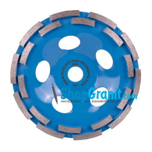 Фреза алмазна Distar DGS-S 180/22,23-20 Beton -10170085214- Бетон неармований