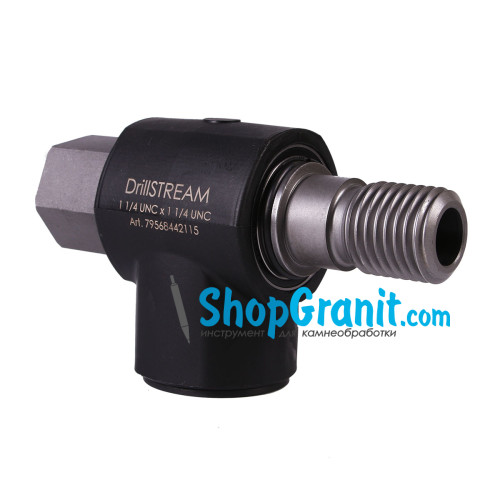 Колектор відведення пилу DrillSTREAM 1_1/4UNC(in)x1_1/4UNC(out) -79568442115- Бетон неармований, Бетон армований