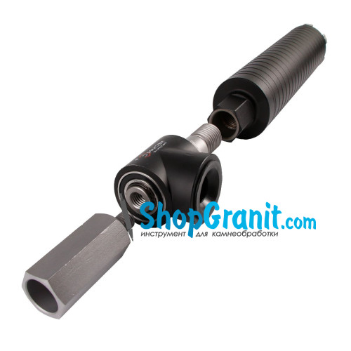 Колектор відведення пилу DrillSTREAM 1 1/4 UNC x М18 -19568442025- Бетон неармований, Бетон армований