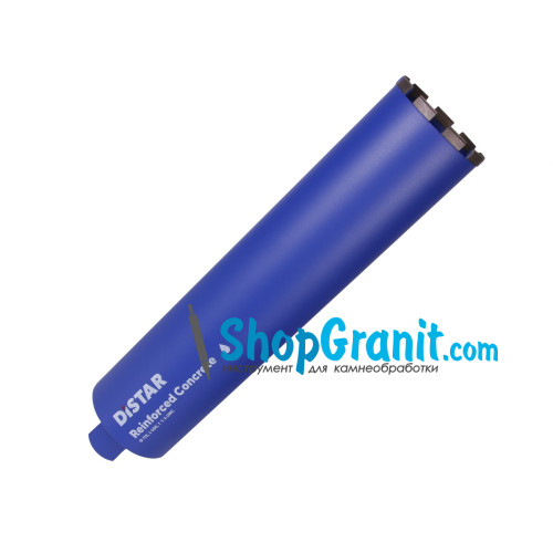 Свердло алмазне Distar DDS-W 112x450-9x1 1/4 UNC Reinforced concrete -17903094089- Бетон високоармований, Бетон армований