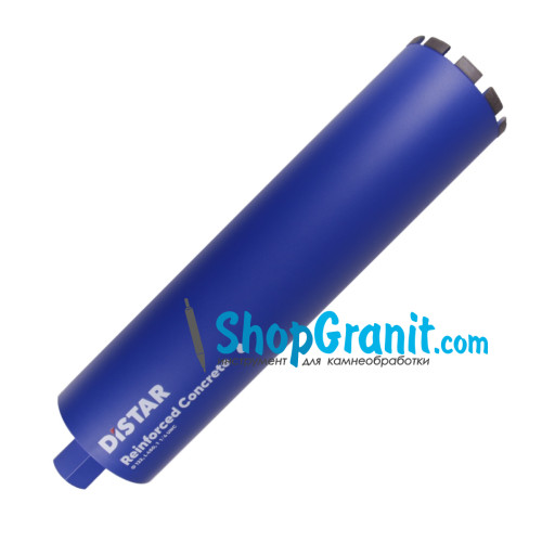 Свердло алмазне Distar DDS-W 122x450-10x1 1/4 UNC Reinforced concrete -17903094090- Бетон високоармований, Бетон армований