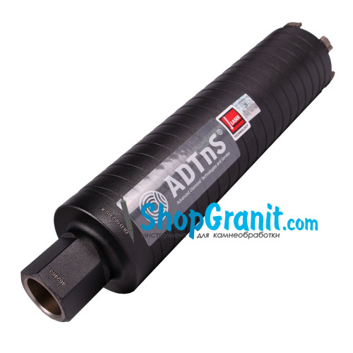 Сверло алмазное ADTnS DDS-W 082x300-6x1 1/4 UNC DLD 082 RS-TX -37903074095- Кирпич, Бетон неармированный, Бетон армированный
