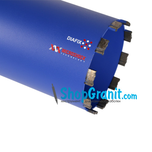 Свердло алмазне Distar DDS-W 132x450-10x1 1/4 UNC DLD 132 RM-TX -10170429035- Бетон неармований, Бетон армований