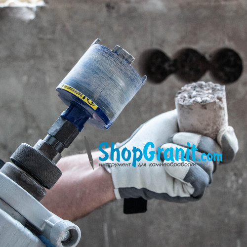 Свердло алмазне Distar DDS-W 72x65-4xМ16 Т-Бетон -17984445080- Цегла, Бетон неармований, Бетон армований
