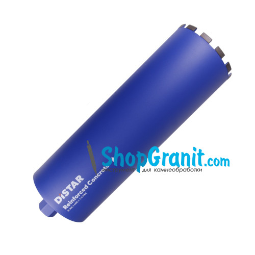 Свердло алмазне Distar DDS-W 162x450-12x1 1/4 UNC Reinforced concrete -17903094096- Бетон високоармований, Бетон армований
