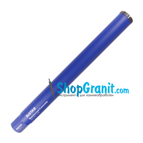 Свердло алмазне Distar DDS-W 52x450-5x1 1/4 UNC Reinforced concrete -17903094073- Бетон високоармований, Бетон армований