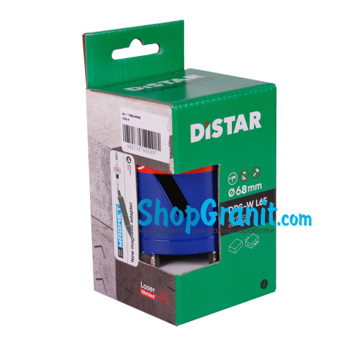 Свердло алмазне Distar DDS-W 68x65-4xМ16 T-Бетон / SDS+ -17982091081- Цегла, Бетон неармований