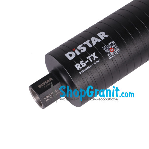 Свердло алмазне Distar DDS-W 162x300-11x1 1/4 UNC DLD 162 RS-TX -10170085327- Бетон неармований, Бетон армований