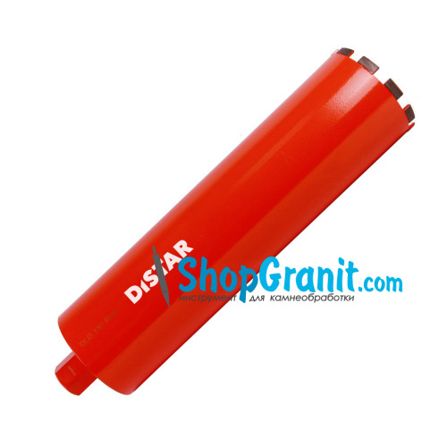 Свердло алмазне Distar DDS-W 132x450-10x1 1/4 UNC DLD 132 RS6 -10170085216- Бетон армований