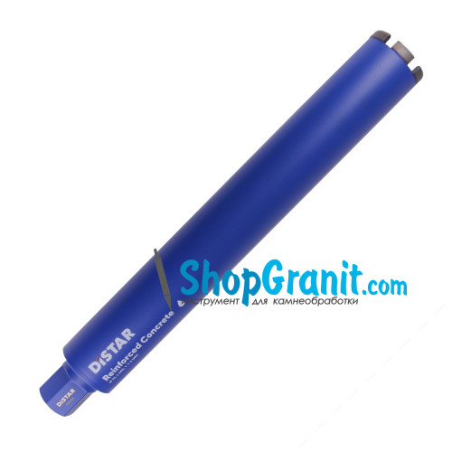 Свердло алмазне Distar DDS-W 72x450-6x1 1/4 UNC Reinforced concrete -17903094080- Бетон високоармований, Бетон армований