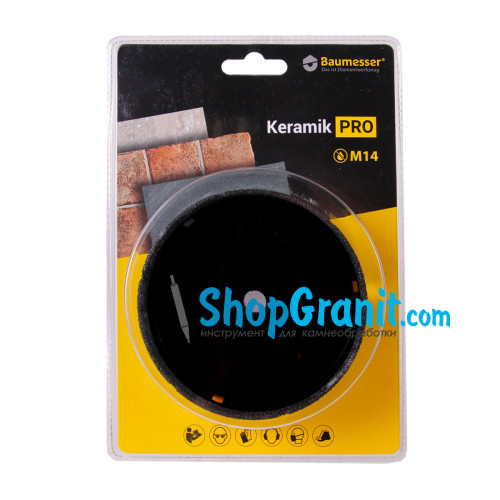 Свердло алмазне Baumesser DDR-V 110x30xM14 Keramik Pro -910283018008- Кераміка, Керамограніт