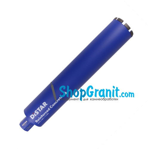 Свердло алмазне Distar DDS-W 92x450-8x1 1/4 UNC Reinforced concrete -17903094086- Бетон високоармований, Бетон армований