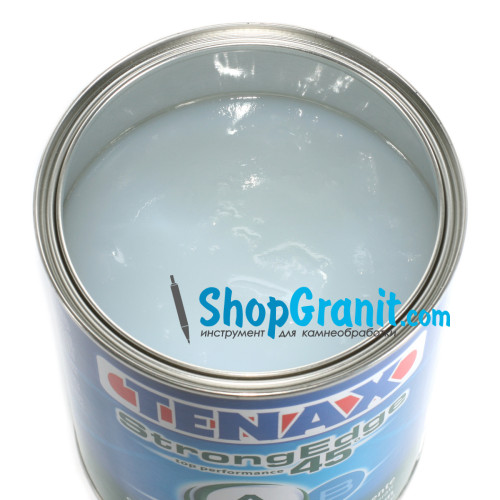 Епоксидний густий прозорий клей Tenax StrongEdge 45 (A+B) 1,5кг.