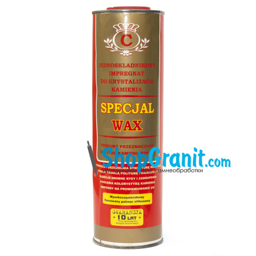 Кристалізатор SPECIAL WAX 1л. на основі розчинника для камня, гранита и мрамора в нашем магазине shop.granit.dn.ua