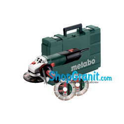 Угловая шлифмашина (болгарка) Metabo W 12-125 Quick Set (600398510)