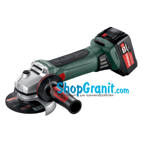 Аккумуляторная угловая шлифмашина (болгарка) Metabo W 18 LTX 125 Quick (602174610)