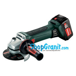 Аккумуляторная угловая шлифмашина (болгарка) Metabo W 18 LTX 125 Quick (602174650)