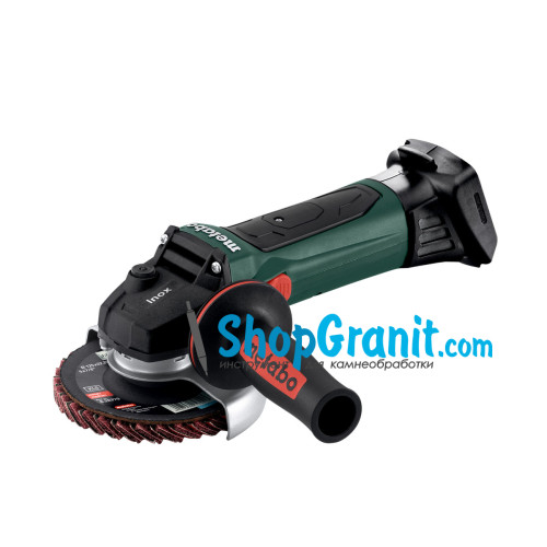 Аккумуляторная угловая шлифмашина (болгарка) Metabo W 18 LTX 125 Quick Inox (600174850)