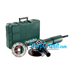 Угловая шлифмашина (болгарка) Metabo W 750-125 Set (603605690)