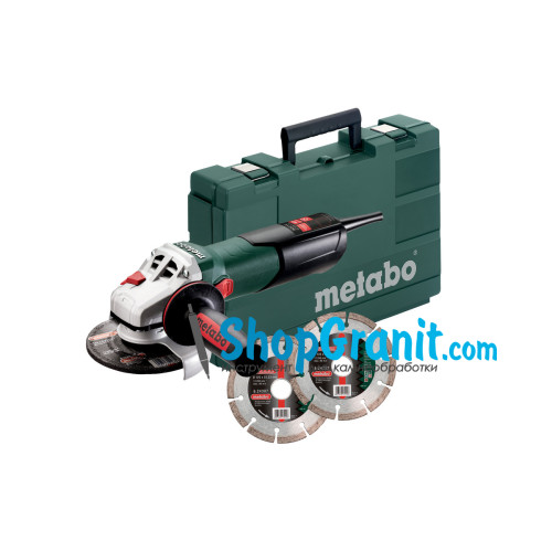 Угловая шлифмашина (болгарка) Metabo W 9-125 Quick Set (600374510)