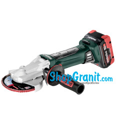 Аккумуляторная угловая шлифмашина с плоским редуктором (болгарка) Metabo WF 18 LTX 125 Quick (601306660)