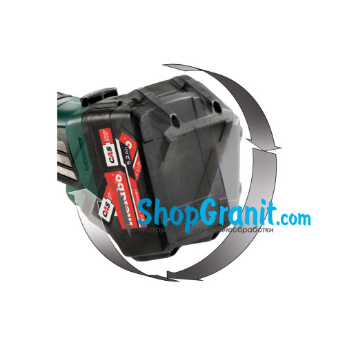 Аккумуляторная угловая шлифмашина (болгарка) Metabo W 18 LTX 125 Quick (602174840)