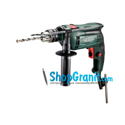 Дрель ударная METABO SBE 650 (600671000) картонная коробка