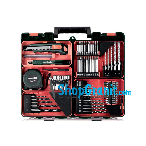 Дрель ударная METABO SBE 650 Set (600671870) Пластиковый кофр, передвижная мастерская