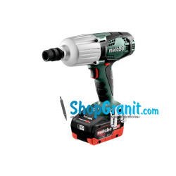 Аккумуляторный ударный гайковерт METABO SSW 18 LTX 600 (602198660) 18V 2x5.5Ah LiHD, Зарядное устройство ASC 145, metaBOX 145 L