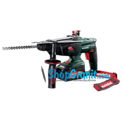 Aккумуляторный перфоратор METABO KHA 18 LTX (600210650) 18V 2x5.2Ah Li-Ion, Зарядное устройство ASC 55, metaBOX 165 L