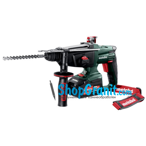 Aккумуляторный перфоратор METABO KHA 18 LTX (600210650) 18V 2x5.2Ah Li-Ion, Зарядное устройство ASC 55, metaBOX 165 L