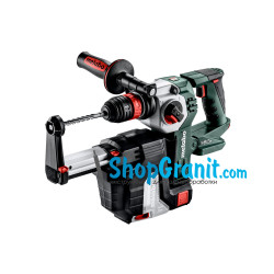 Aккумуляторный перфоратор METABO KHA 18 LTX BL 24 Quick Set ISA (600211900) 18V, Пластиковый кофр, с встроенным устройством всасывания пыли и сменным патроном Metabo Quick