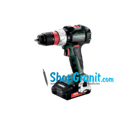 Аккумуляторная дрель-шуруповерт METABO BS 18 LT BL Q (602334550) 18V 2x2Ah Li-Ion, Зарядное устройство ASC 55, пластиковый кофр