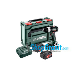 Аккумуляторная дрель-шуруповерт METABO BS 18 LT BL Set (602325960) 18V 3x4Ah Li-Ion, Зарядное устройство ASC 55, metaBOX 145